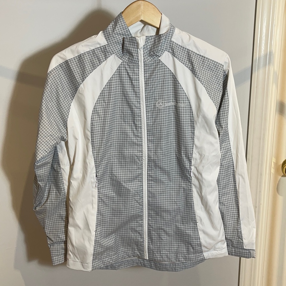 Mercedes-Benz Patterned Windbreaker